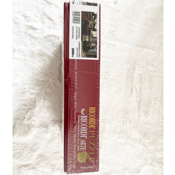 NIB Ricordi Arte Leonardo Da Vinci The Annunciation Puzzle 2000 Pieces - Picture 3 of 5